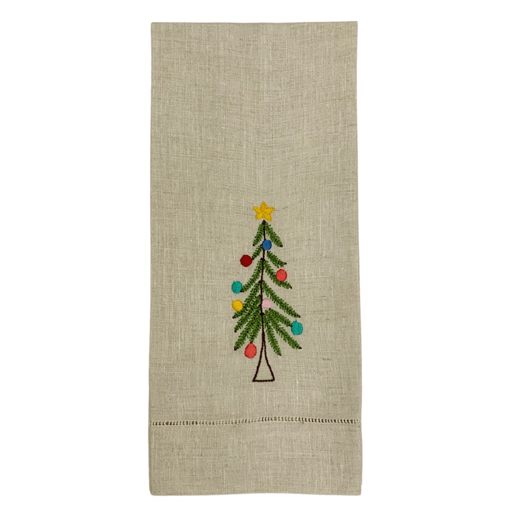 Rustic Christmas Tree Tea Towels - Che Cose Belle