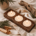 Rustic Farmhouse Candle Centerpiece Home Decor - Che Cose Belle