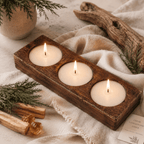 Rustic Farmhouse Candle Centerpiece Home Decor - Che Cose Belle