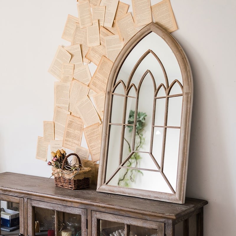 Rustic French Art Mirror - Che Cose Belle