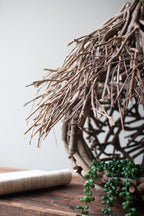 Rustic Hanging Tea Twig Birdhouse - Che Cose Belle
