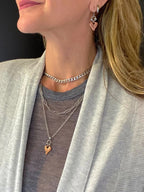 RUSTIC HEART NECKLACE - Che Cose Belle