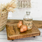 Rustic Wood Display Riser with Hairpin Legs - Che Cose Belle