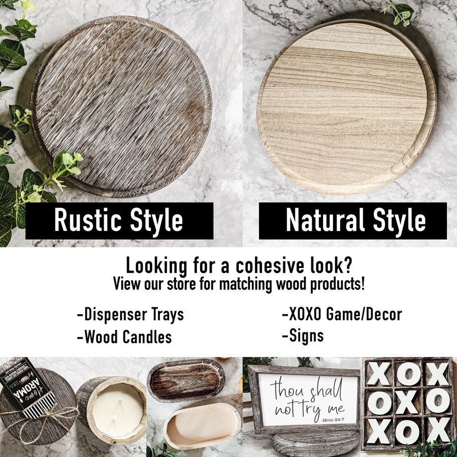 Rustic Wood Stand - Che Cose Belle