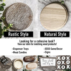 Rustic Wood Stand - Che Cose Belle