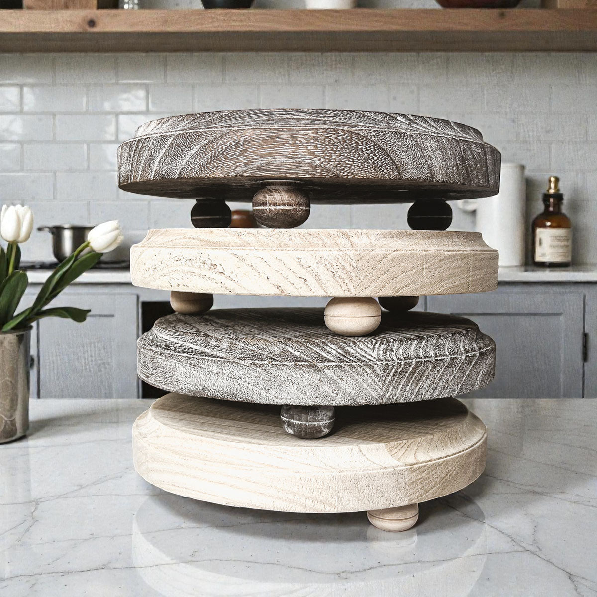 Rustic Wood Stand - Che Cose Belle