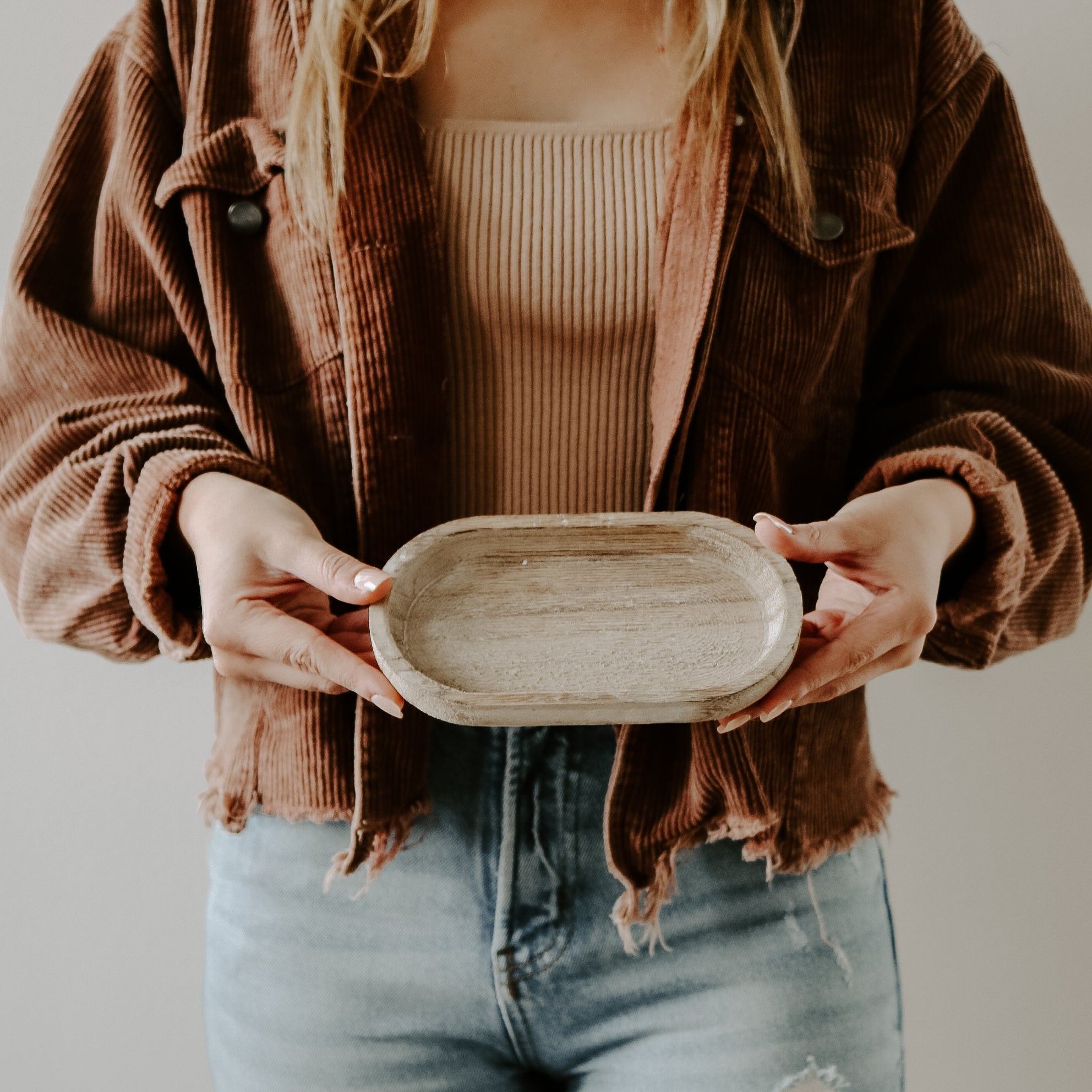 Rustic Wood Tray - Che Cose Belle