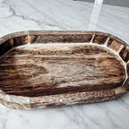 Rustic Wood Tray - Che Cose Belle