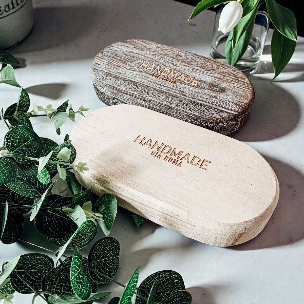 Rustic Wood Tray - Che Cose Belle