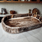 Rustic Wood Tray - Che Cose Belle
