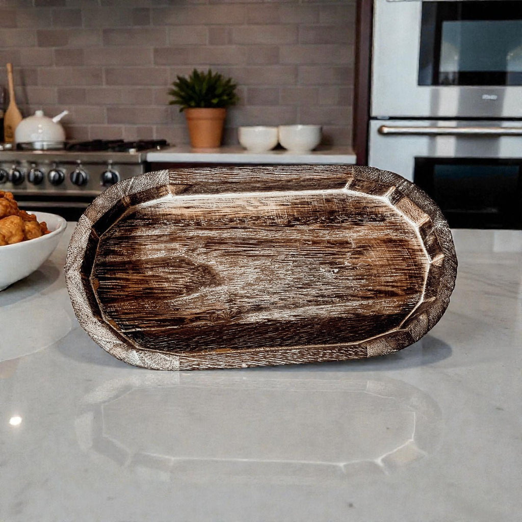 Rustic Wood Tray - Che Cose Belle