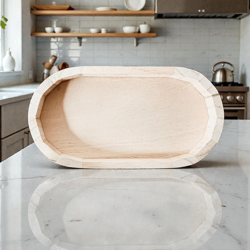 Rustic Wood Tray - Che Cose Belle
