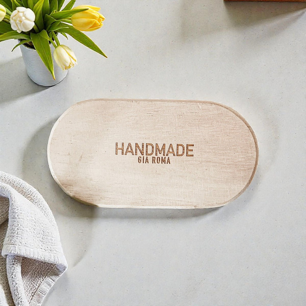 Rustic Wood Tray - Che Cose Belle