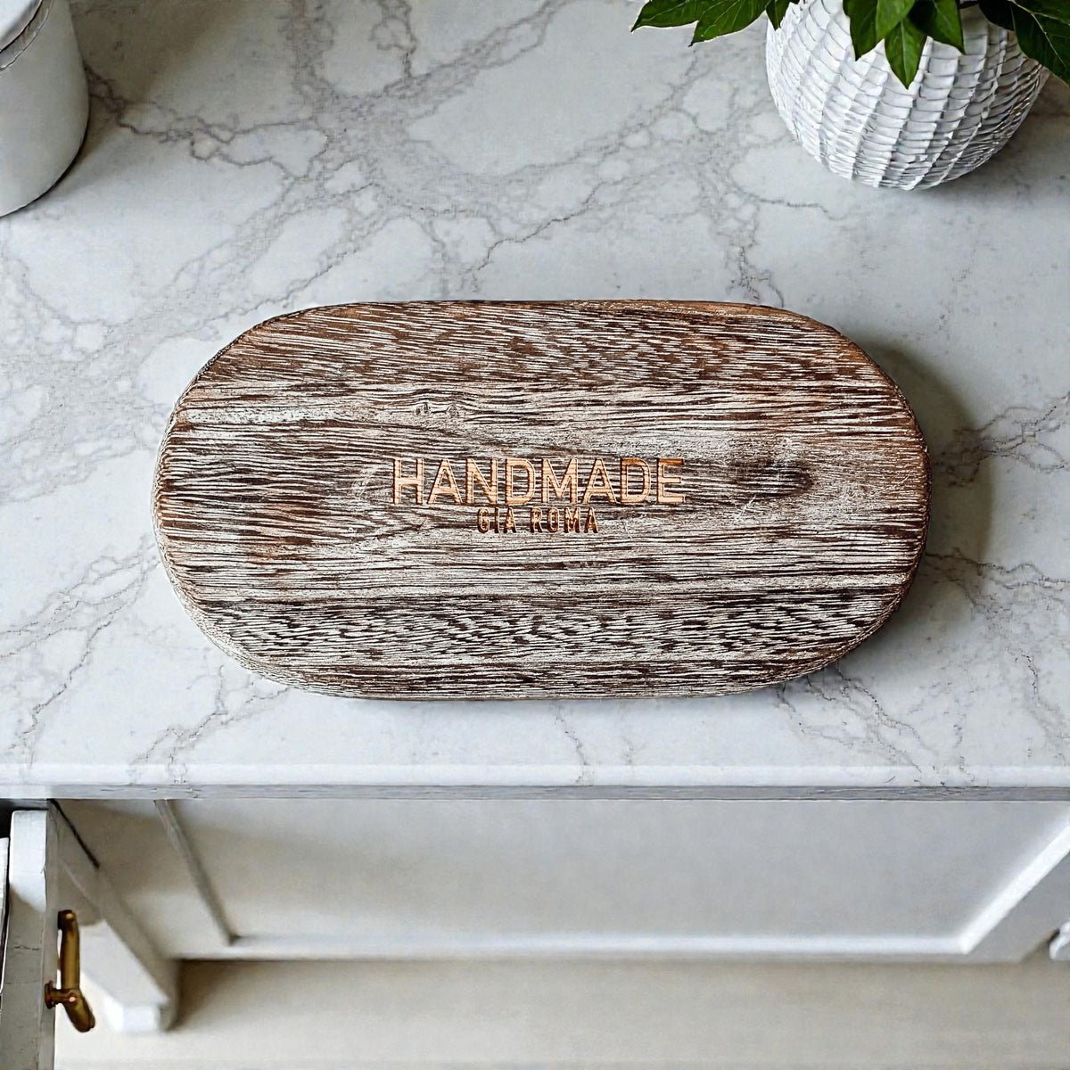 Rustic Wood Tray - Che Cose Belle