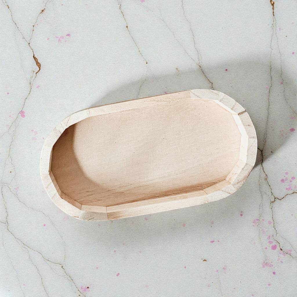 Rustic Wood Tray - Che Cose Belle