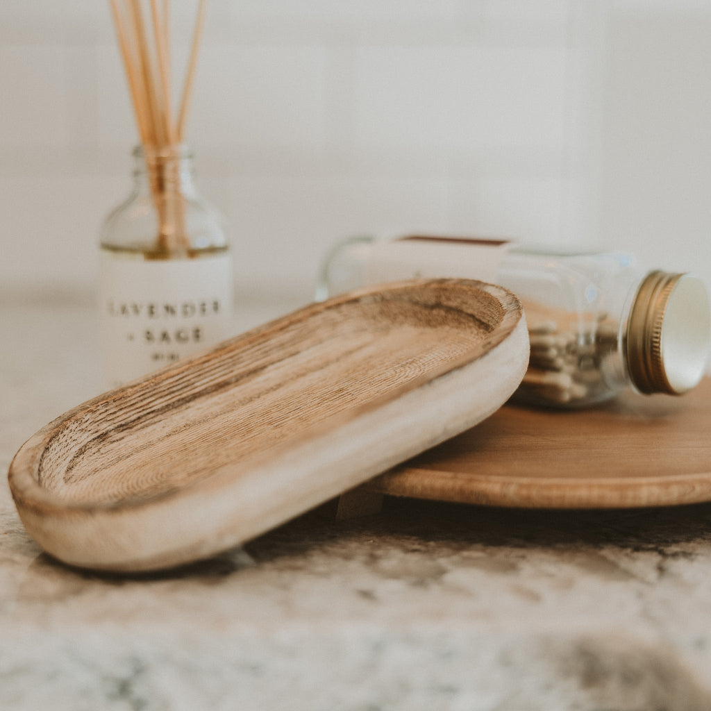 Rustic Wood Tray - Che Cose Belle