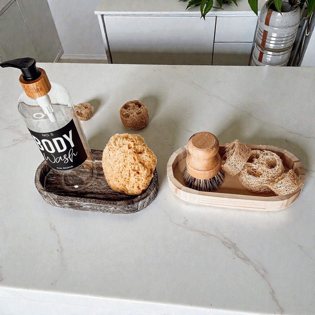 Rustic Wood Tray - Che Cose Belle