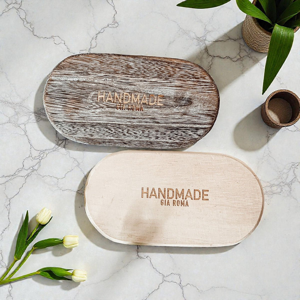 Rustic Wood Tray - Che Cose Belle