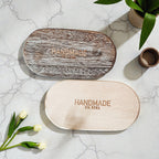 Rustic Wood Tray - Che Cose Belle