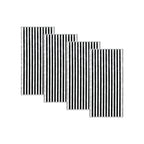 Oversized Striped Border Cabana Beach Towel - Santa Cruz