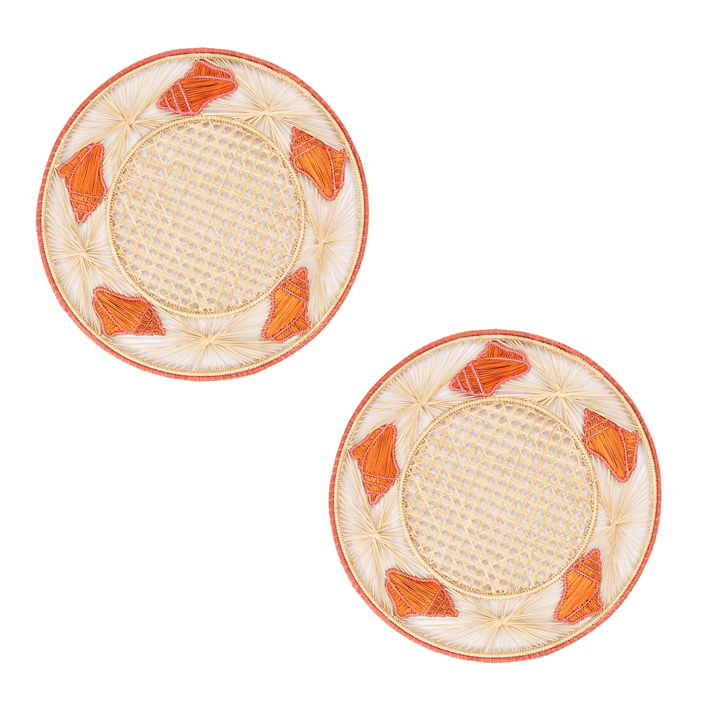 S/2 Conch 3D Placemat - Che Cose Belle