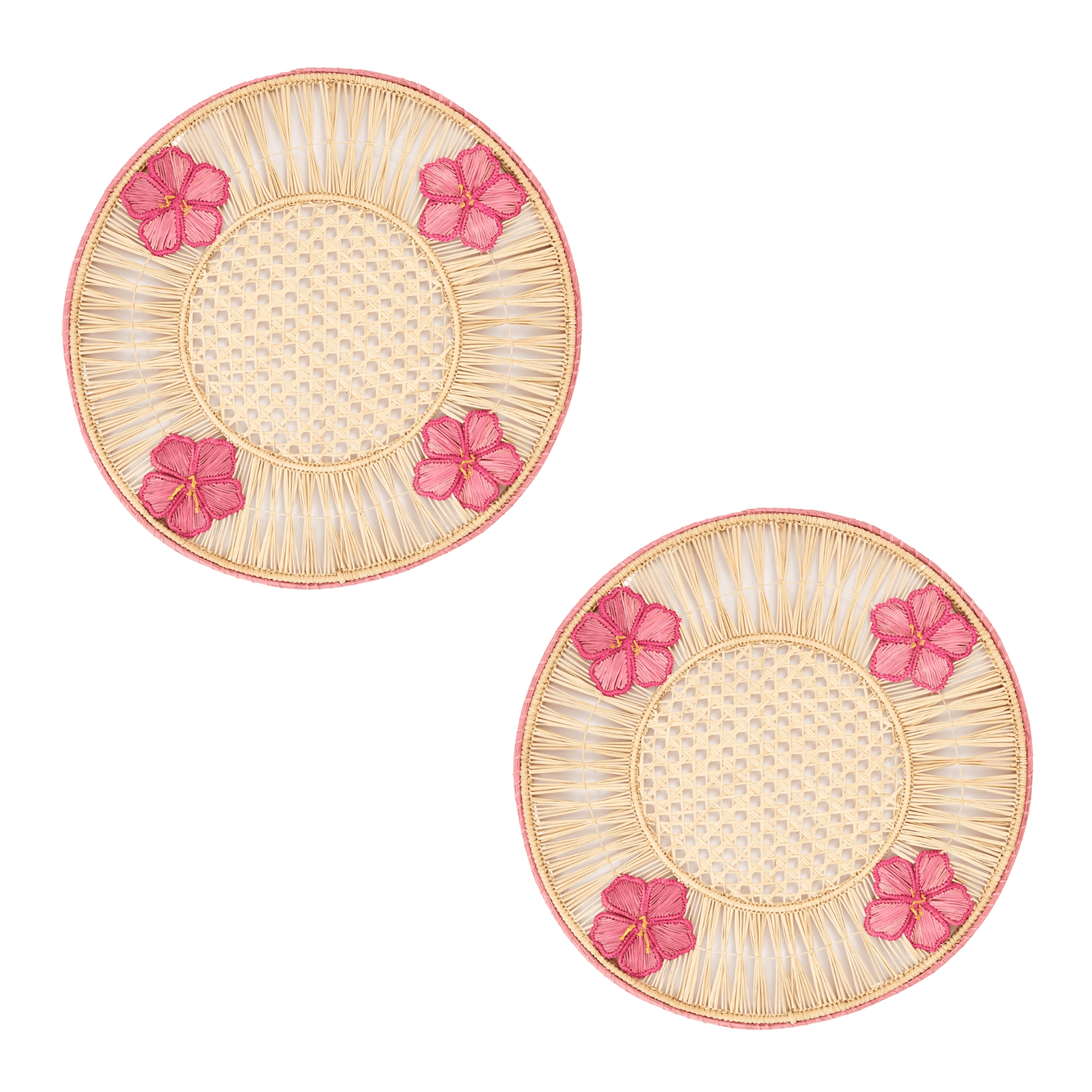 S/2 Hibiscus 3D Placemat - Che Cose Belle