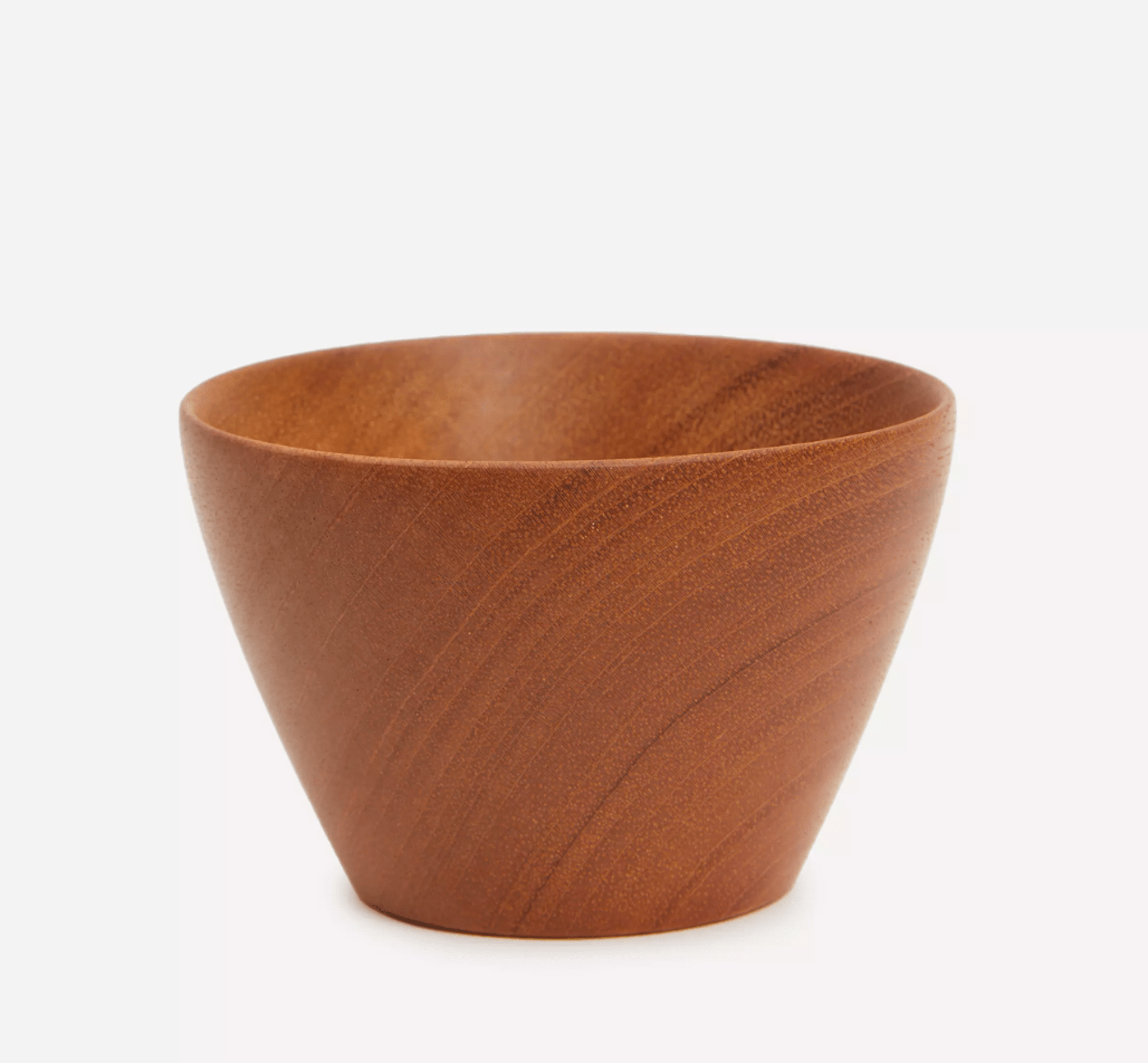 S/2 Mini Bowl Candleholder - Mahogany - Che Cose Belle