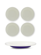 S/4 Enamel Dinner Bowl - Two Tone - Che Cose Belle