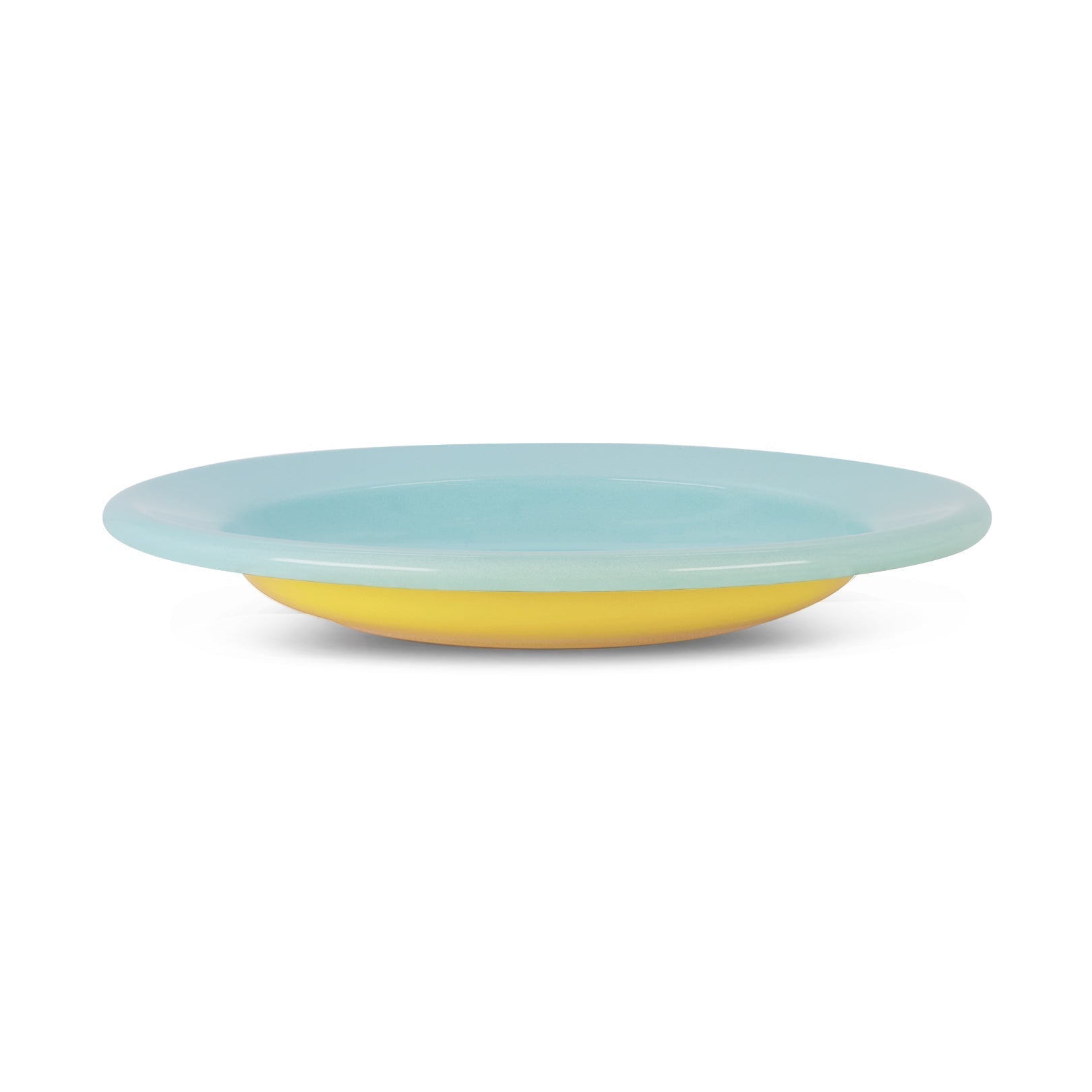 S/4 Enamel Dinner Bowl - Two Tone - Che Cose Belle
