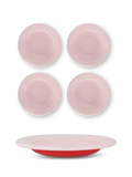 S/4 Enamel Dinner Bowl - Two Tone - Che Cose Belle