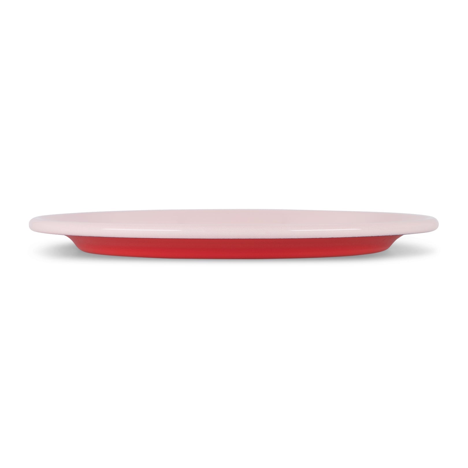 S/4 Enamel Dinner Plate - Two Tone - Che Cose Belle