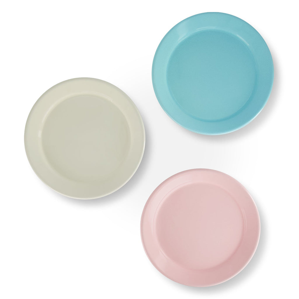 S/4 Enamel Dinner Plate - Two Tone - Che Cose Belle