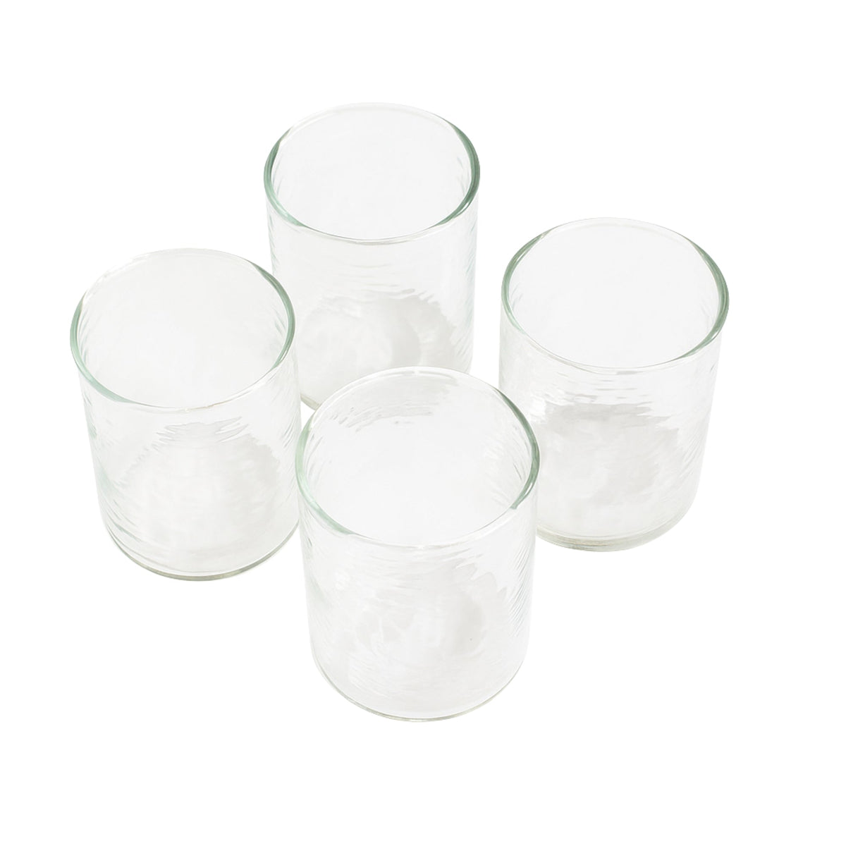 S/4 Recycled Hammered Glasses - Che Cose Belle