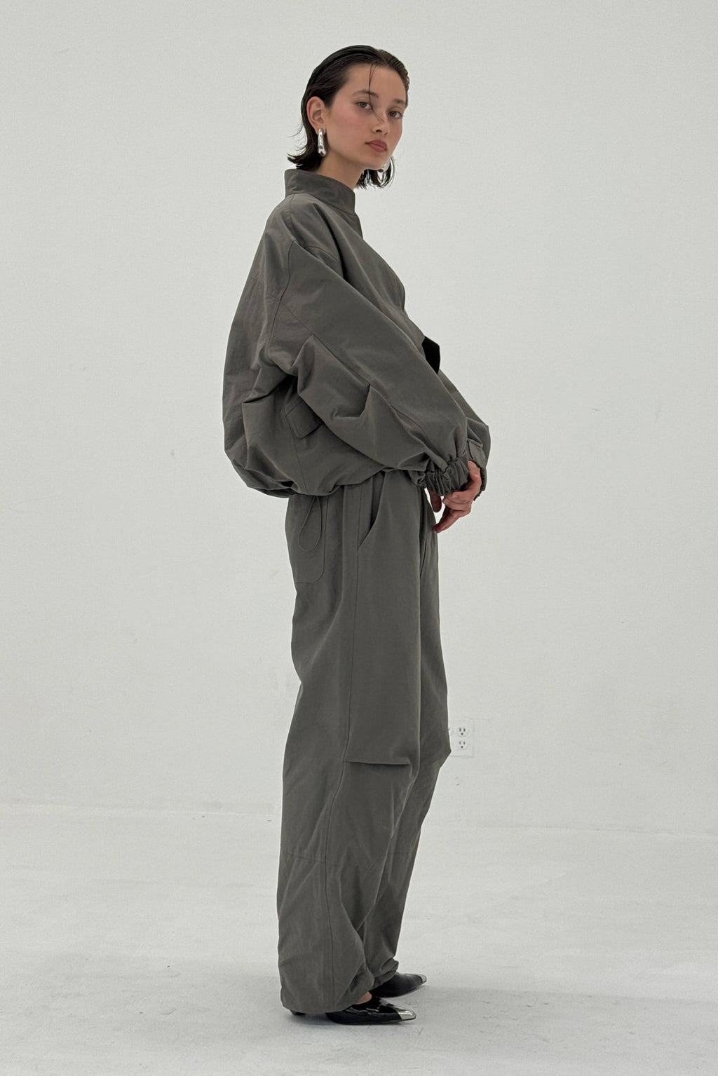 SABLE PANT IN CHARCOAL - Che Cose Belle