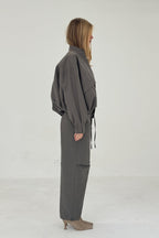 SABLE PANT IN CHARCOAL - Che Cose Belle