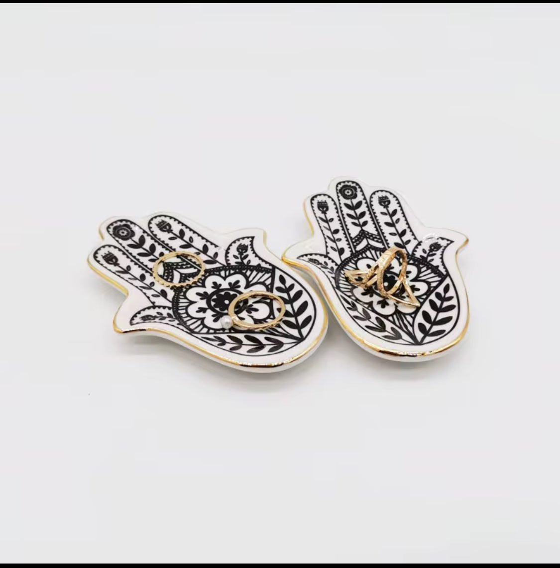 Sacred Hamsa Trinket Tray - Che Cose Belle