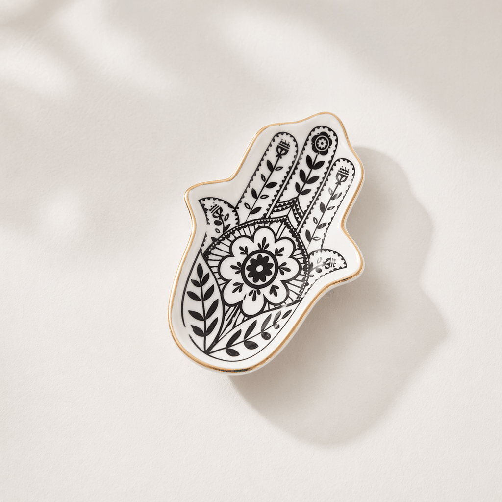 Sacred Hamsa Trinket Tray - Che Cose Belle