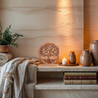 Sacred Roots – Hand - Carved Tree of Life Wooden Sculpture, Artistic Home Décor - Che Cose Belle