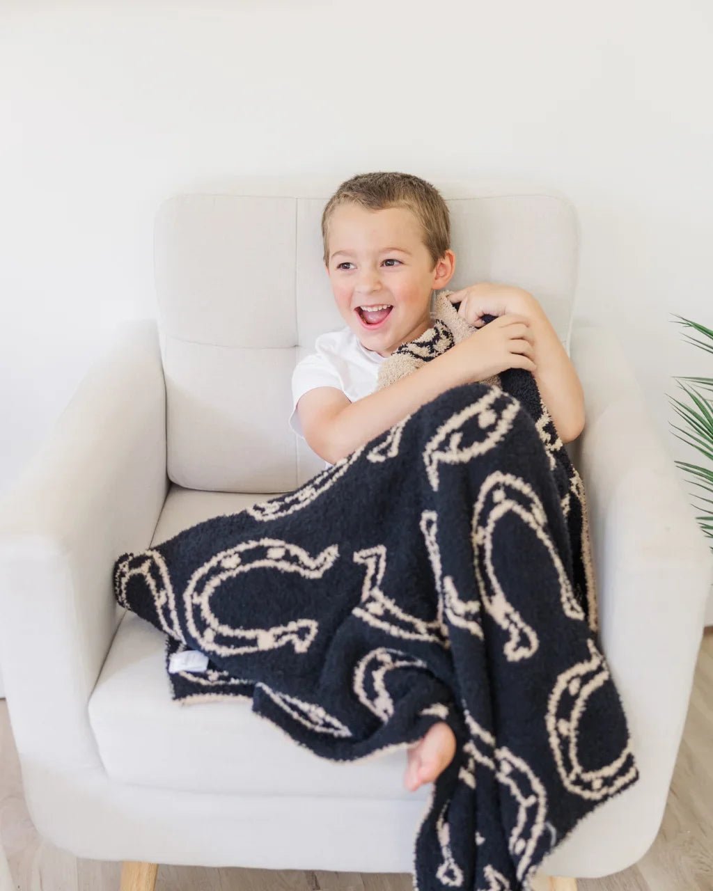 Saddle Down Baby Blanket - Che Cose Belle