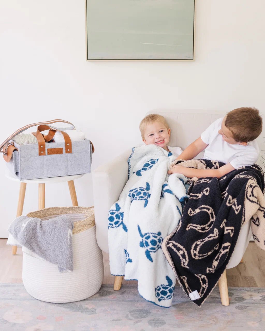 Saddle Down Baby Blanket - Che Cose Belle