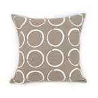 Sadza Circles Pillow - Savanna Beige Cover - Che Cose Belle