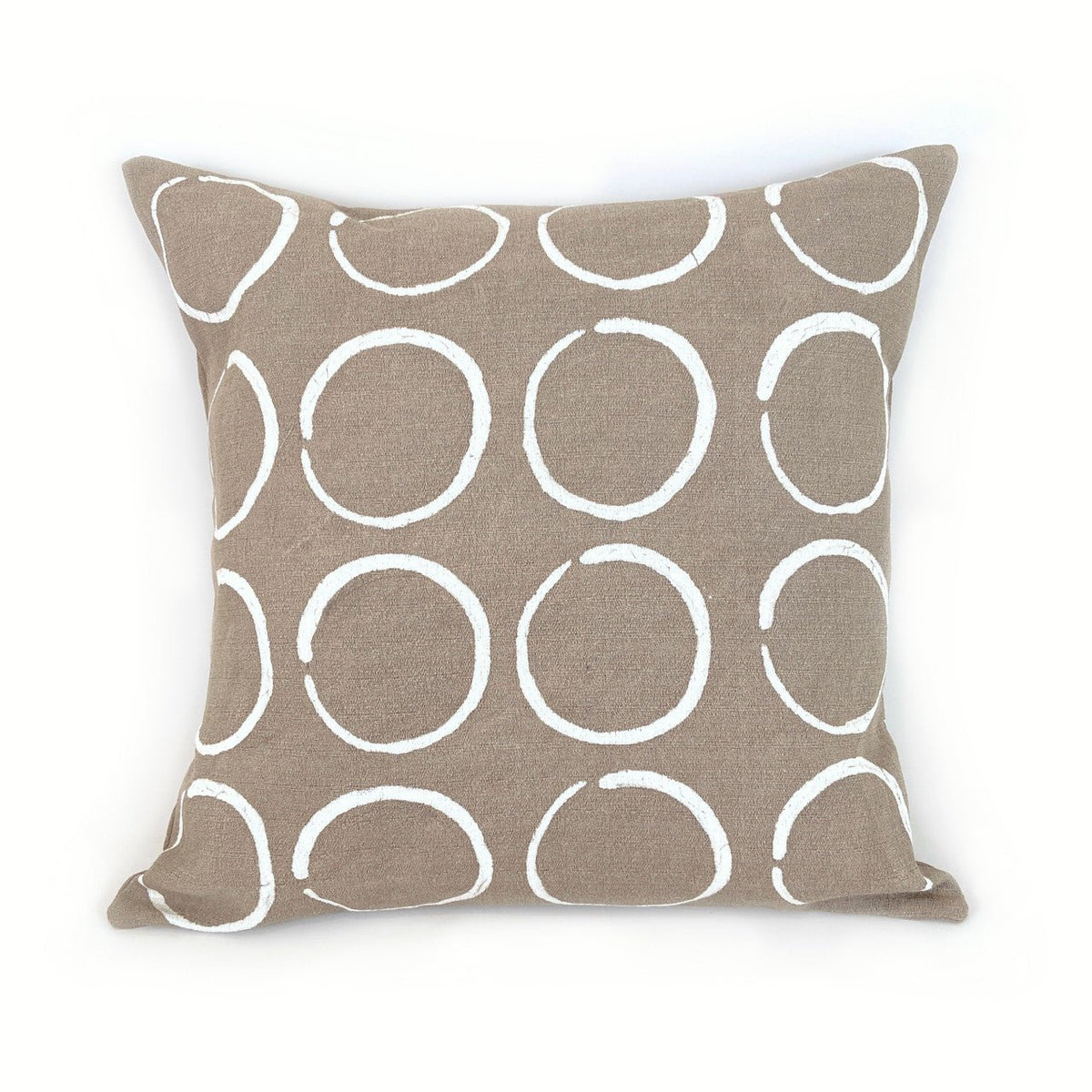 Sadza Circles Pillow - Savanna Beige Cover - Che Cose Belle