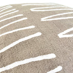 Sadza Lines Pillow Cover - Savanna Beige - Che Cose Belle