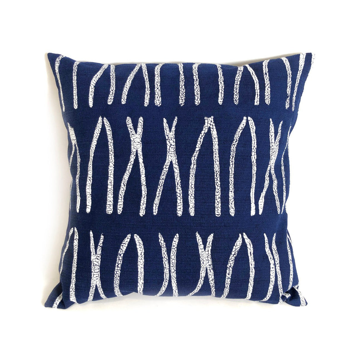 Sadza Lines Pillow Cover - Touareg Indigo - Che Cose Belle