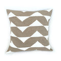 Sadza Triangles Pillow Cover - Savanna Beige - Che Cose Belle
