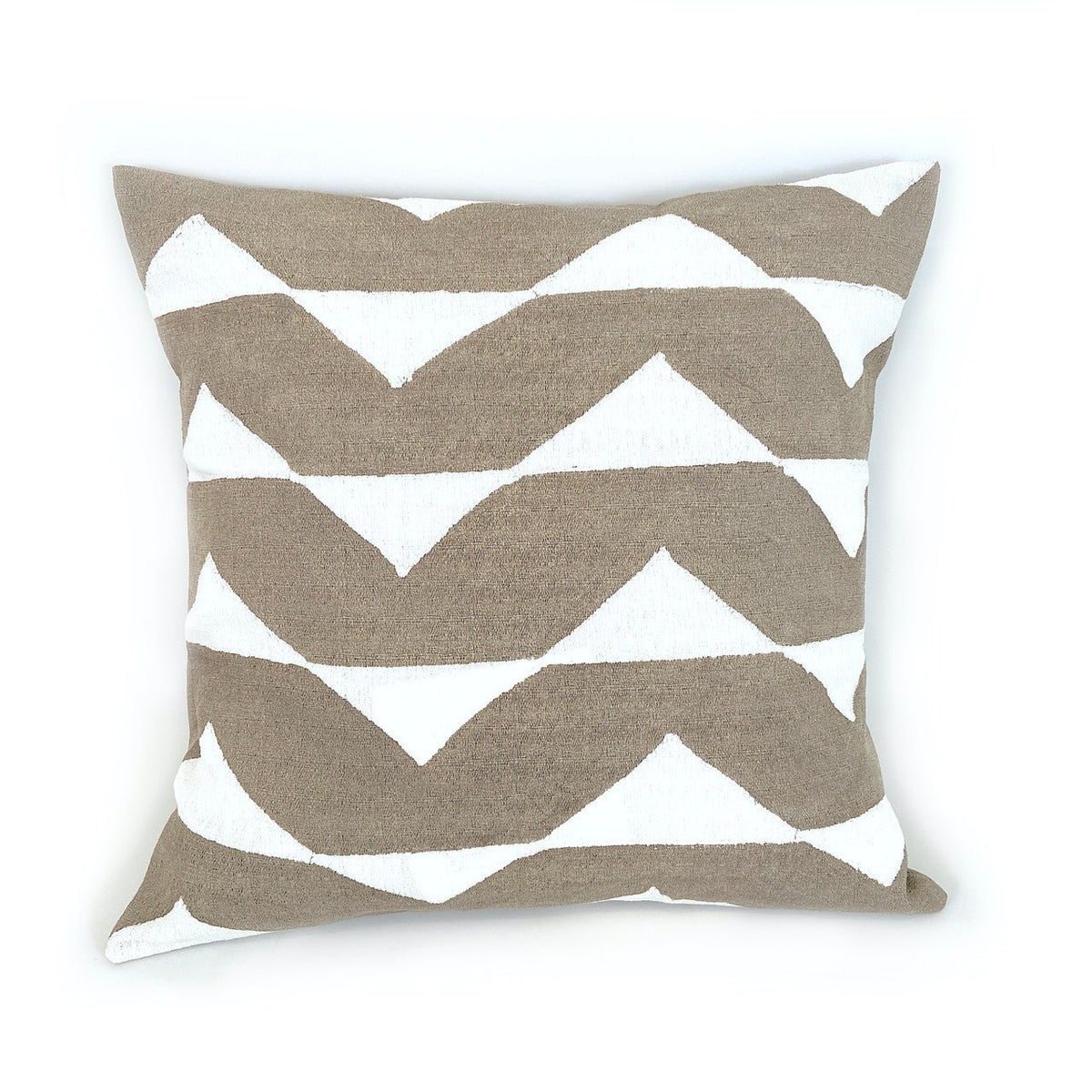 Sadza Triangles Pillow Cover - Savanna Beige - Che Cose Belle