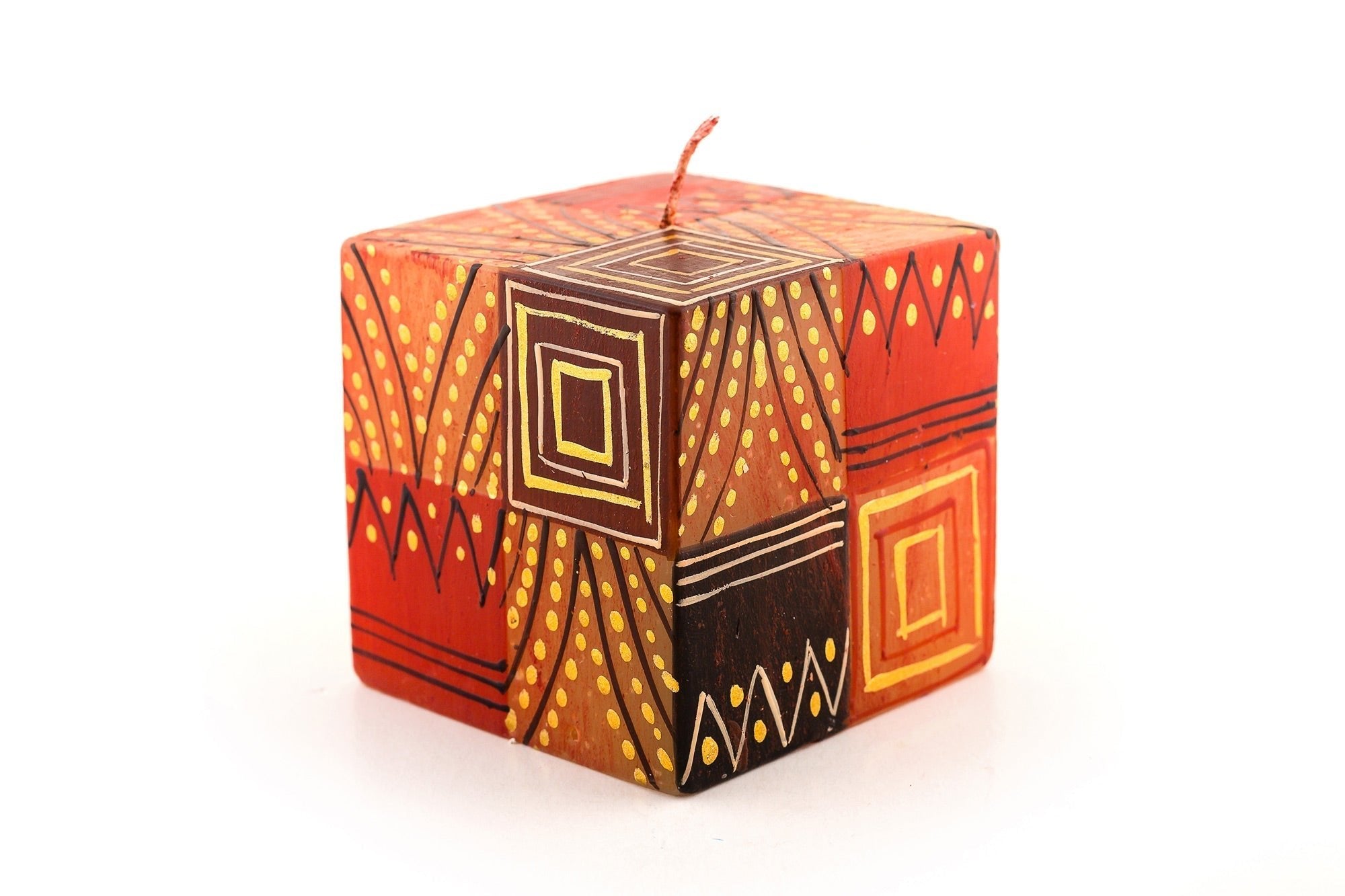 Safari Gold Painted Candles - Che Cose Belle