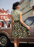 Sage Dot Bow Top - Che Cose Belle