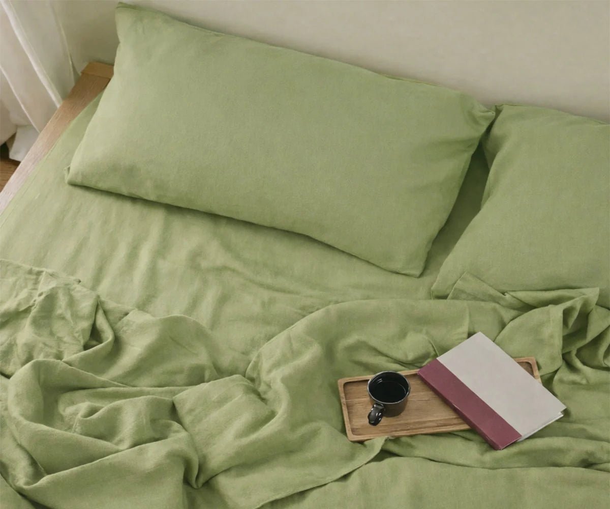 Sage Green Bed Sheets - Che Cose Belle