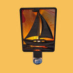 Sailboat LED Nightlight - Tropical Coastal Decor Night Light - Che Cose Belle